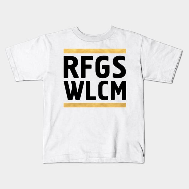 RFGS WLCM Kids T-Shirt by deificusArt